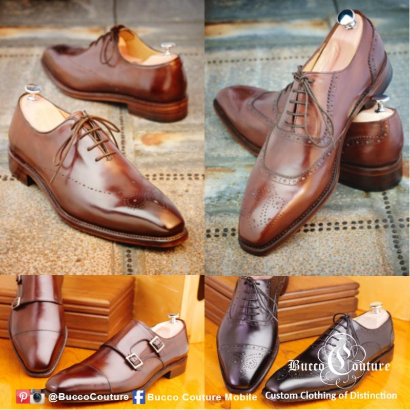 Bucco Couture - The Man of Style - Custom suits - brown shoes