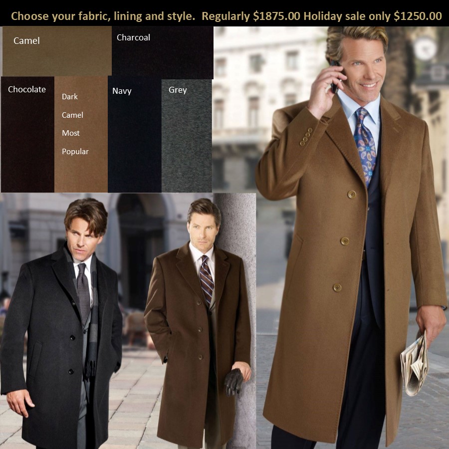 Custom overcoats - Bucco Couture -Custom clothing of distinction ...