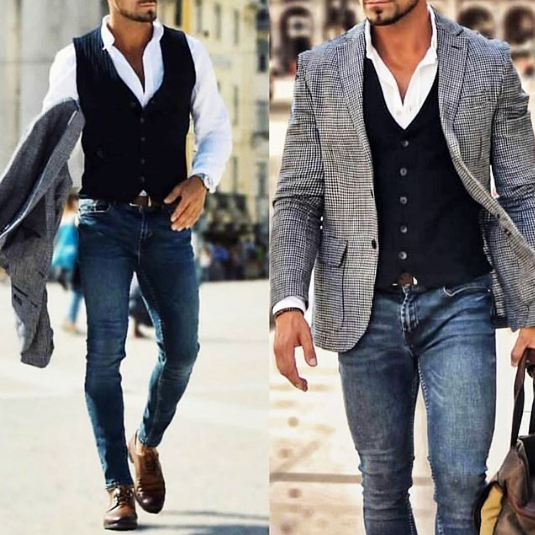 12 Blue jeans with sport jacket ideas  mens outfits, mens fashion, sports  jacket