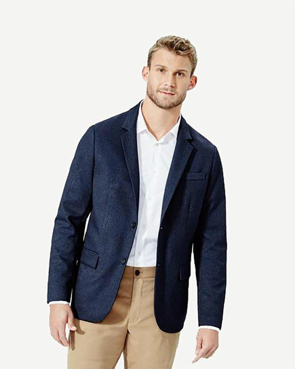 Wrinkle-Resistant Travel Blazer