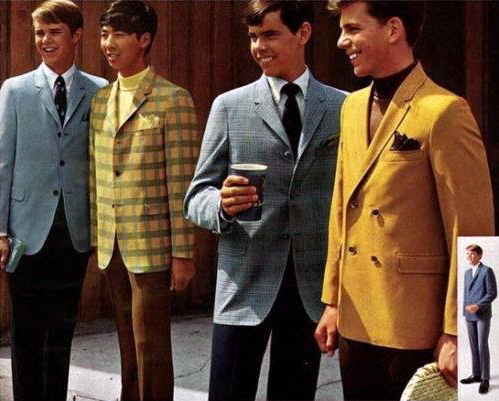 Mid '60s Sports Coat - Semi Casual Outfit 1960s Mens Suits