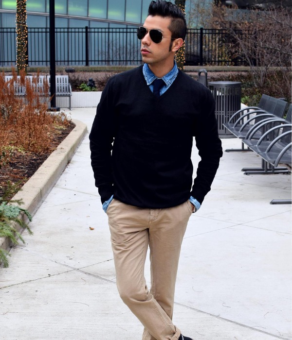 Pair of Chinos for Stylish Fall Look