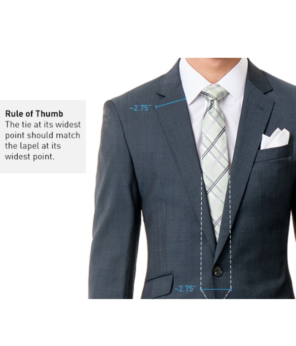 Thumb Rule For Wearing A Tie