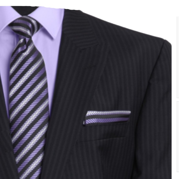 Shadow Stripe Suit For Your Monday