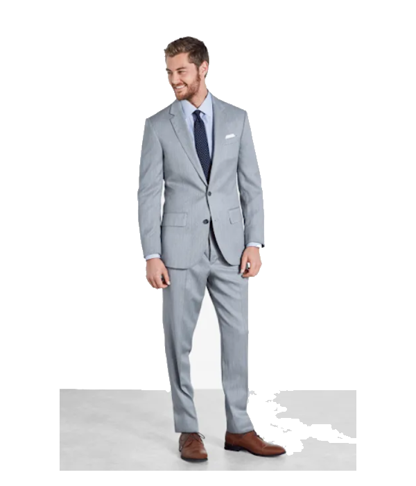 Light Gray 3 piece Suit | Traje de boda gris, Traje de fiesta hombre, Traje  de novio gris