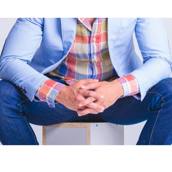 Go for a Plaid Shirt & Blazer For This Friday