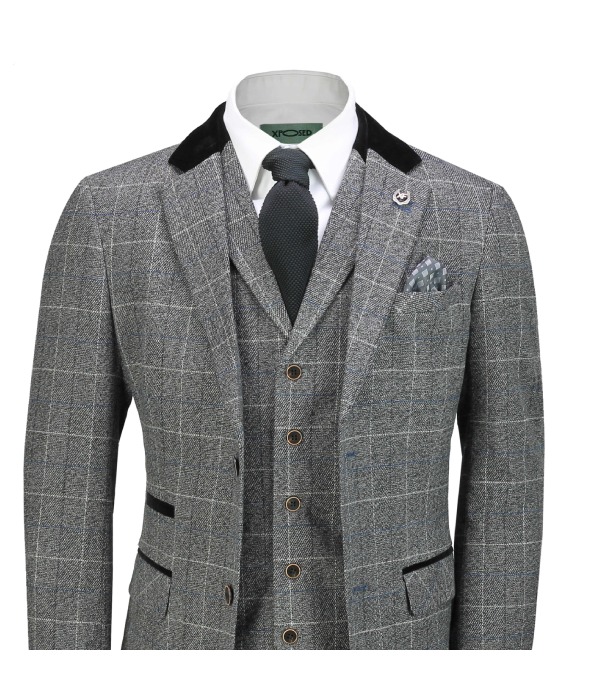 This Monday Go For Herringbone Suit Pattern