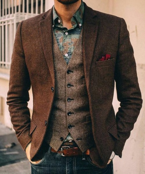Match Your Waistcoat With Jacket