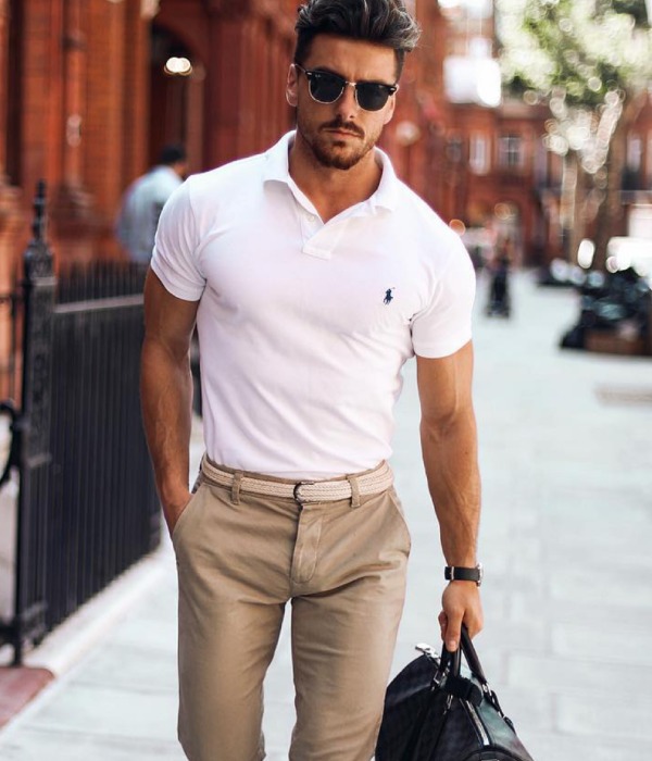 polo shirts to wear with chinos