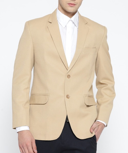 Middle Day Of Your Week, Go For A Beige Blazer