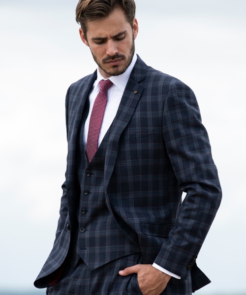 Checks On A Three Piece Suit