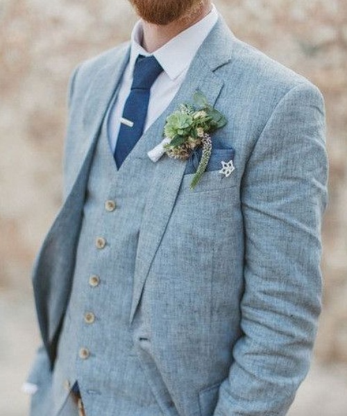 Light Blue Shade, Looks Good For A Wedding Photoshoot