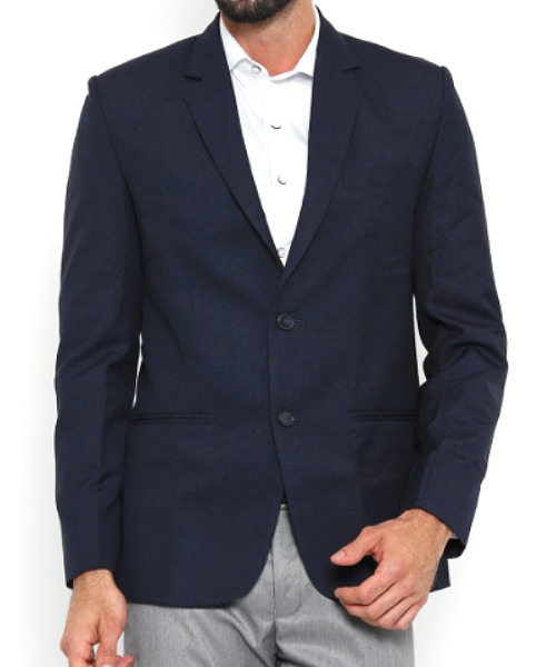 Go Awesome On Your Friday With This Solid Slim Fit Blazer