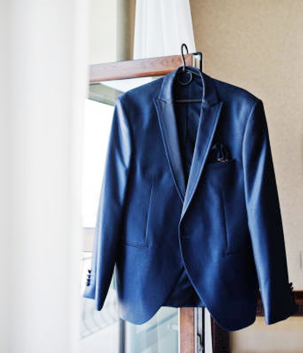 Hang your suit near a window for fresh dry