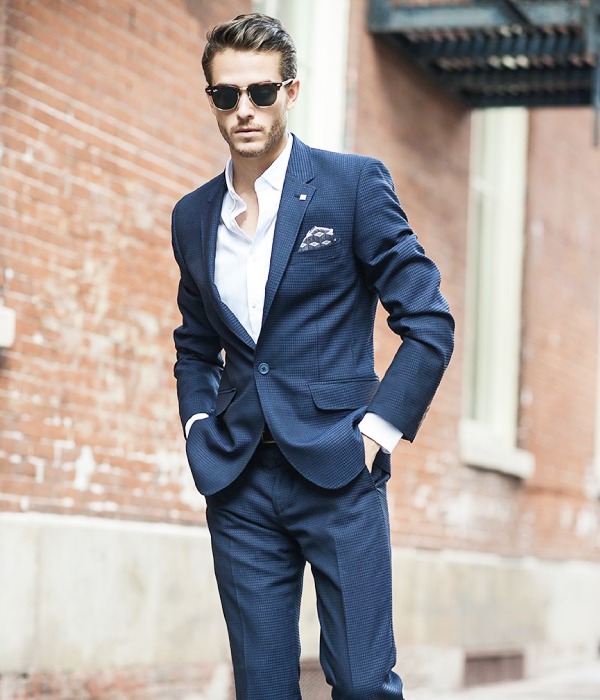 Blue Suit Combinations For Wedding