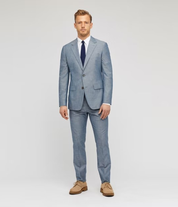 It's Monday, Keep Your Cool With This Chambry Suit