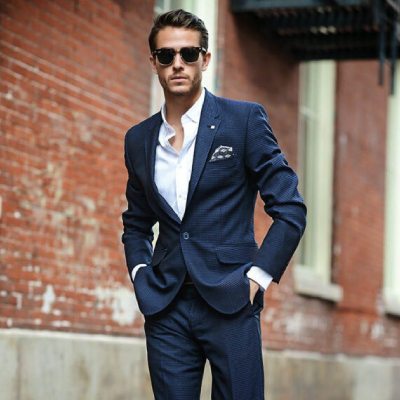 Navy Blue Suit