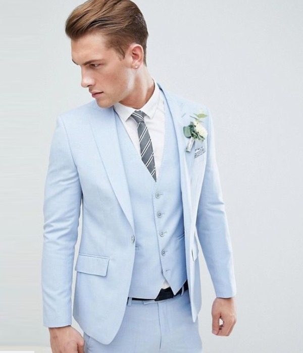 A Cool Mint Green Suit For Weddings Or Special Occasions