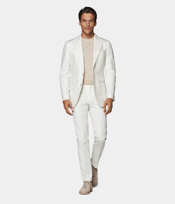 The Beauty Of Off-white In Men’s Spring Attire