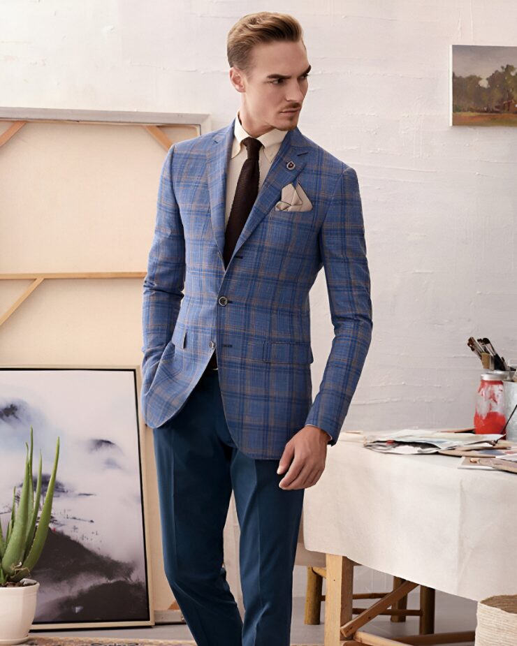 A new two-piece formal suit style for this fall