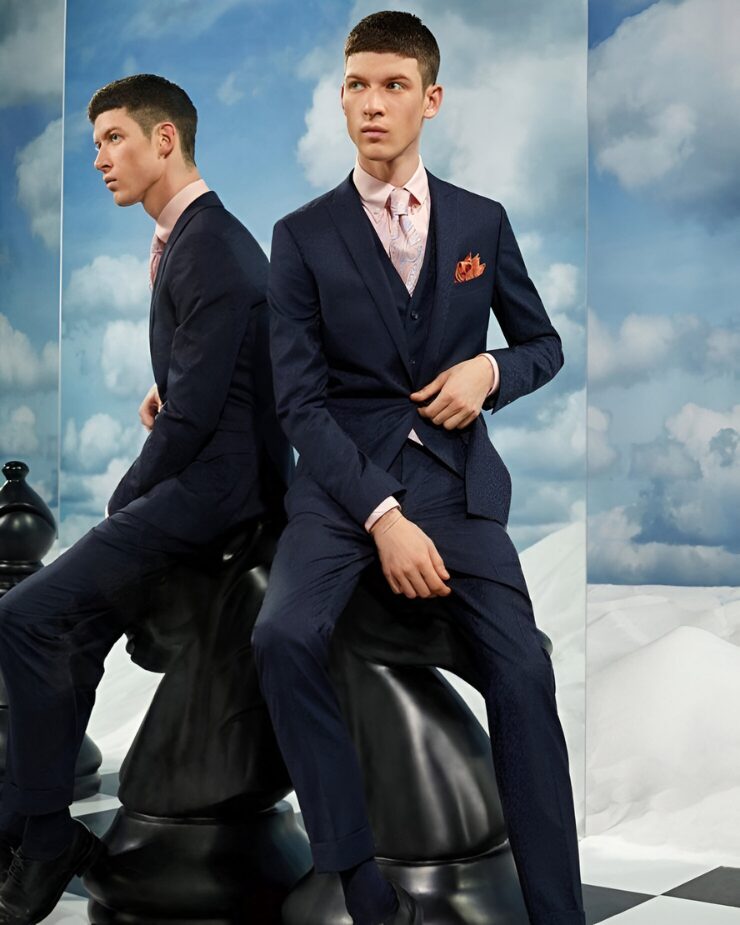 The three-piece formal suit for the fall event!